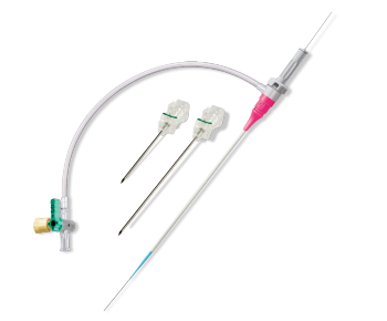 Afficher le contenu de l’ensemble d’accès tibio-pédieux GLIDESHEATH SLENDER® Image du contenu de l’ensemble d’accès tibio-pédieux GLIDESHEATH SLENDER®