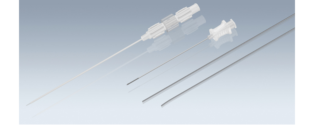 Product image: Glideaccess Micro Accessing Systems, including echogenic needle