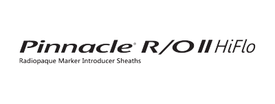 View PINNACLE® R/O II HIFLO Introducer Sheaths Logo PINNACLE® R/O II HIFLO Introducer Sheaths Logo