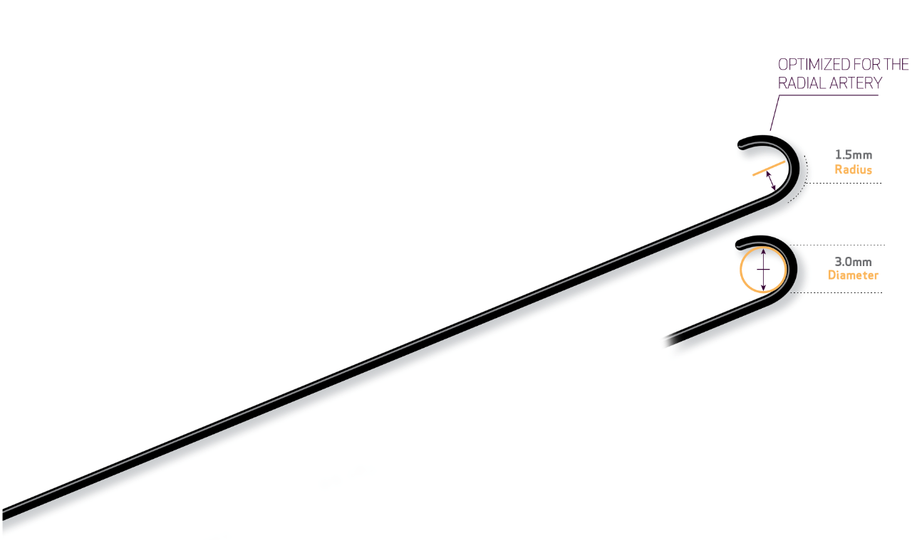 View GLIDEWIRE® Baby-J™ Hydrophilic Coated Guidewire