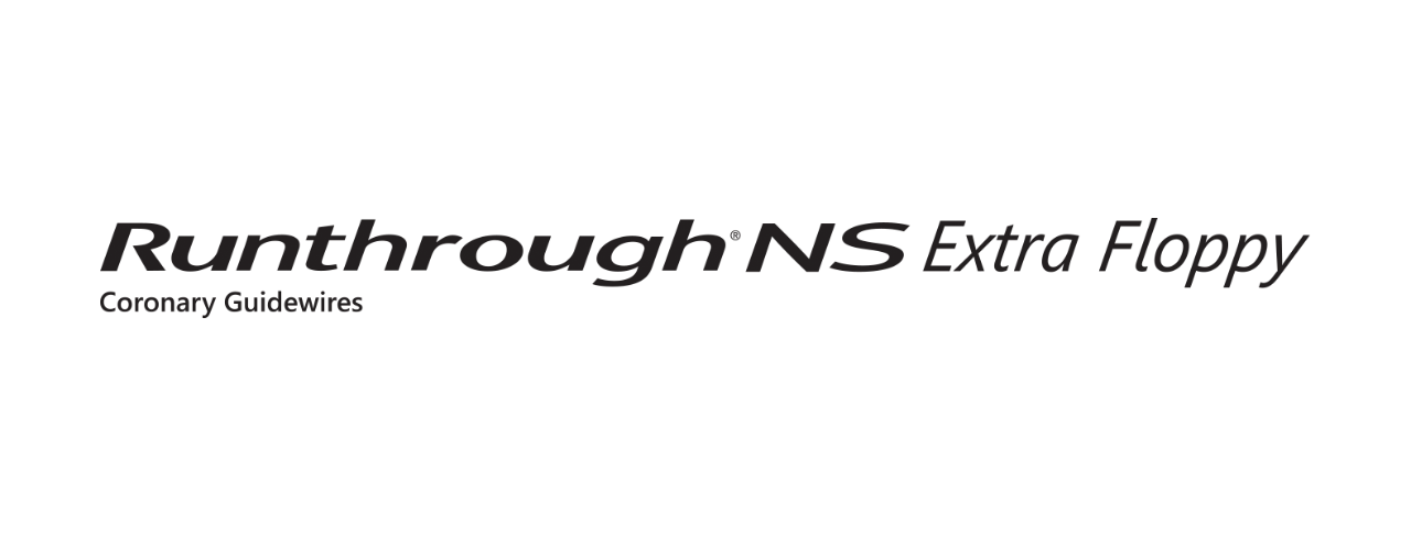 RUNTHROUGH® NS Extra Floppy Coronary Guidewire logo