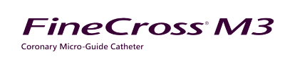 View FINECROSS® M3 Coronary Micro-Guide Catheter logo Logo for FINECROSS® M3 Coronary Micro-Guide Catheter